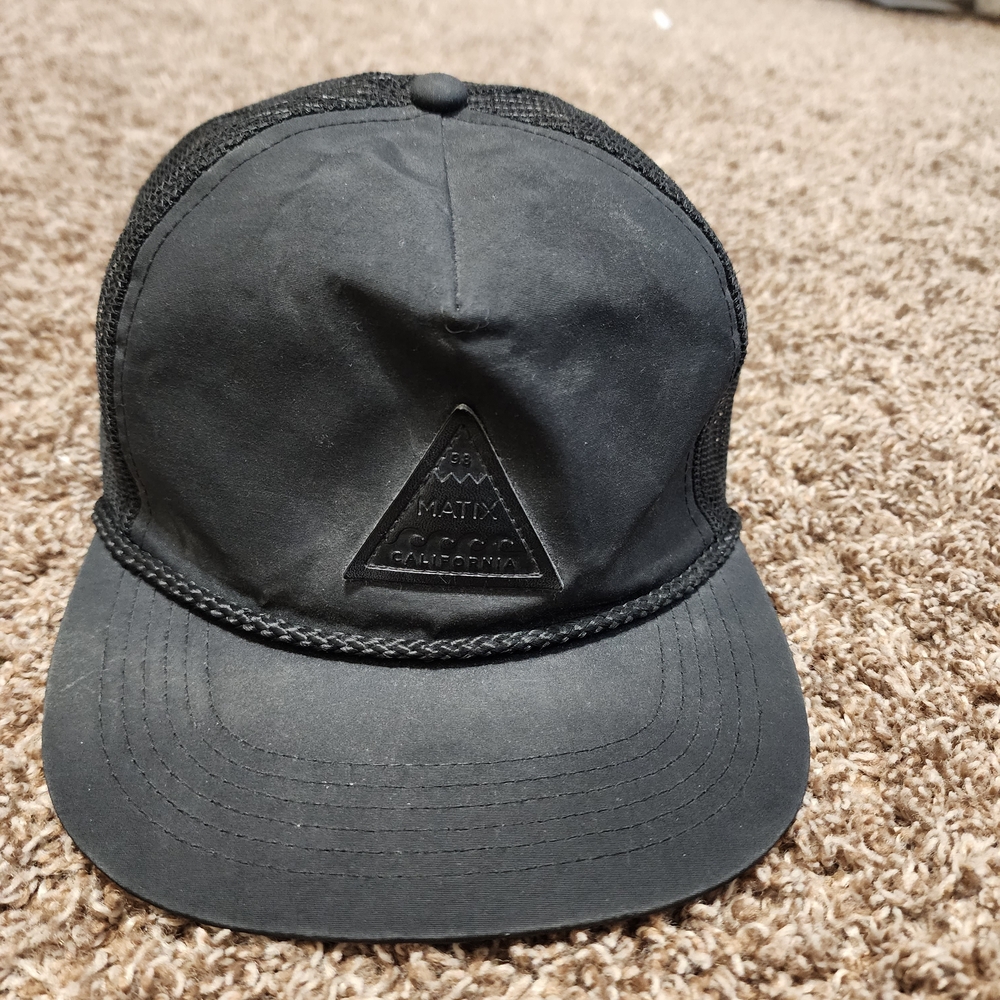 Matix Black Trucker Hat